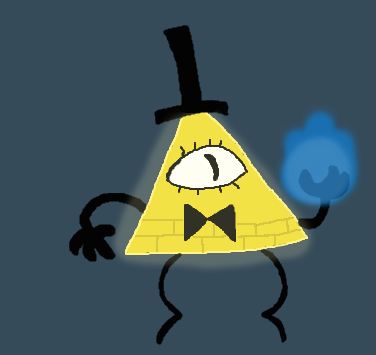 Bill Cipher redraw by kittygirl2210 on DeviantArt