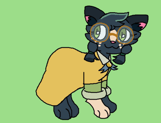 Willow as a cat (jacket variation) by kittygirl2210 on DeviantArt