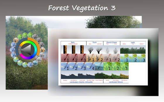 Krita Forest Vegetation 3