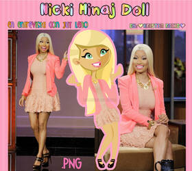Nicki Minaj Doll (entrevista con Jay Leno)