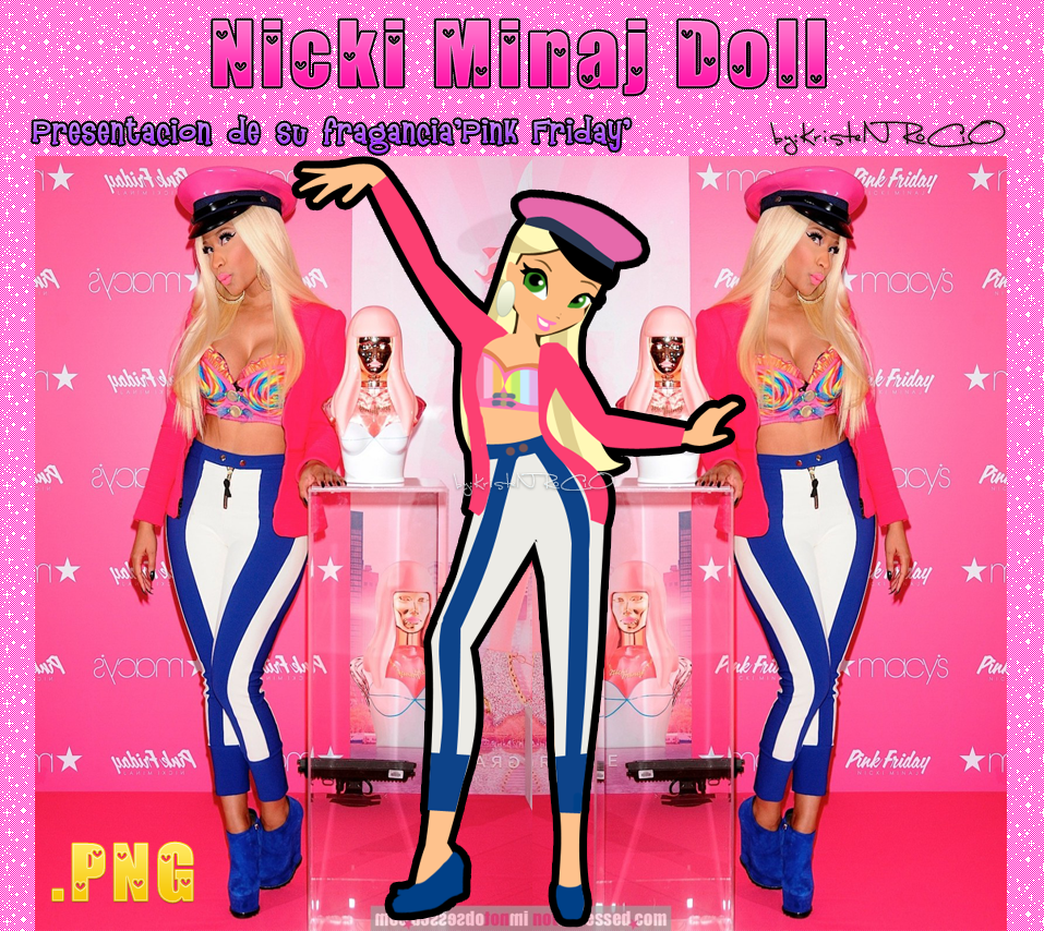 Nicki Minaj Doll (Presentacion de su fragancia)