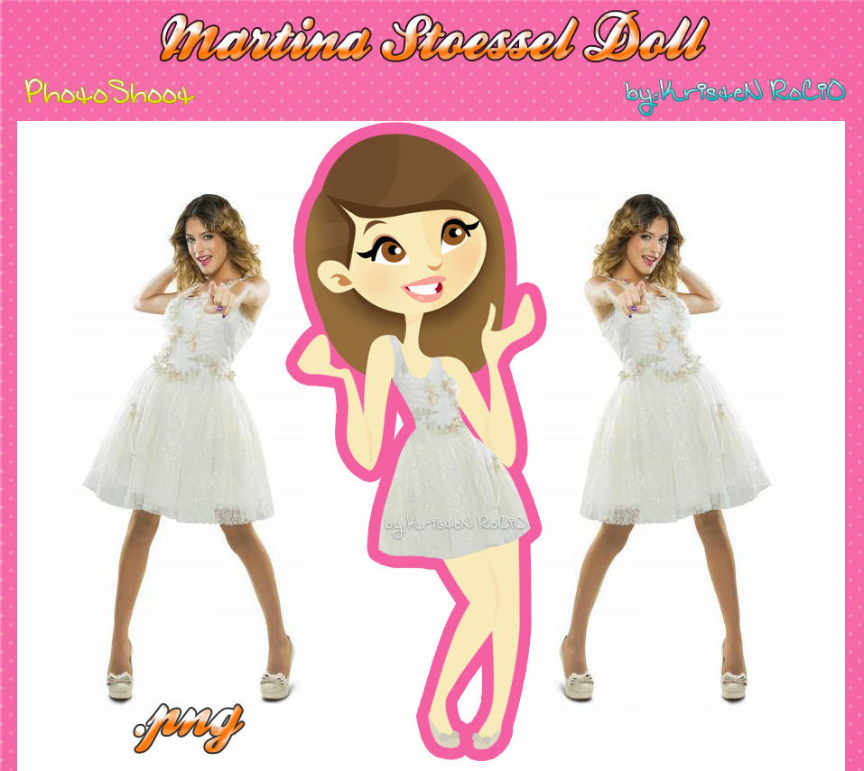 Martina Stoessel Doll (PhotoShoot)