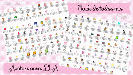 Pack de todos mis Avatars para DA