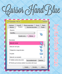 Cursor HandBlue