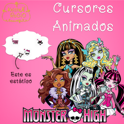 Cursores Animados Monster High