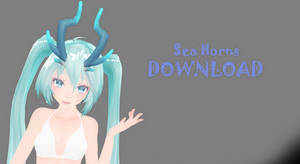 (MMD) Sea Horns DL+