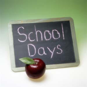 2 days at school