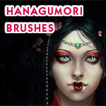 Hanagumori brushes