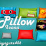 Icons Pillow By tuyagure456