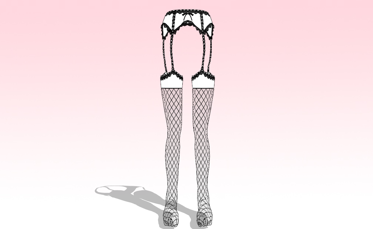 MMD - Fishnets -UPDATED-