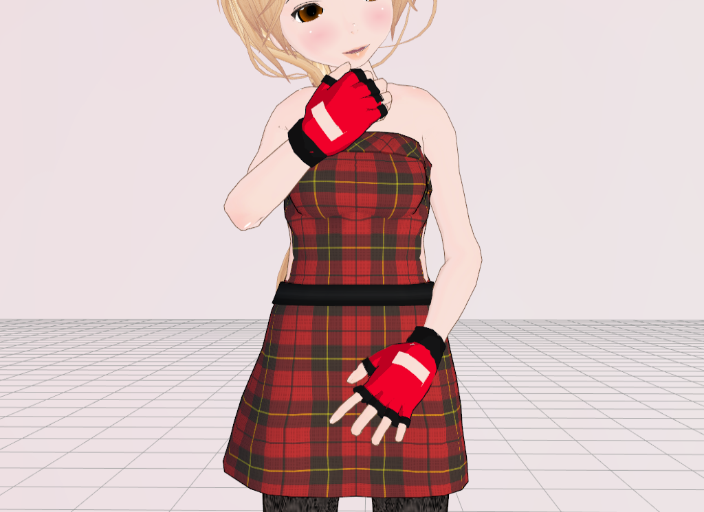 MMD Fingerless gloves