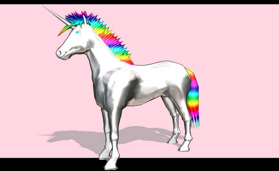 MMD - Rainbow Robot Unicorn SUPER RAINBOW UPDATE