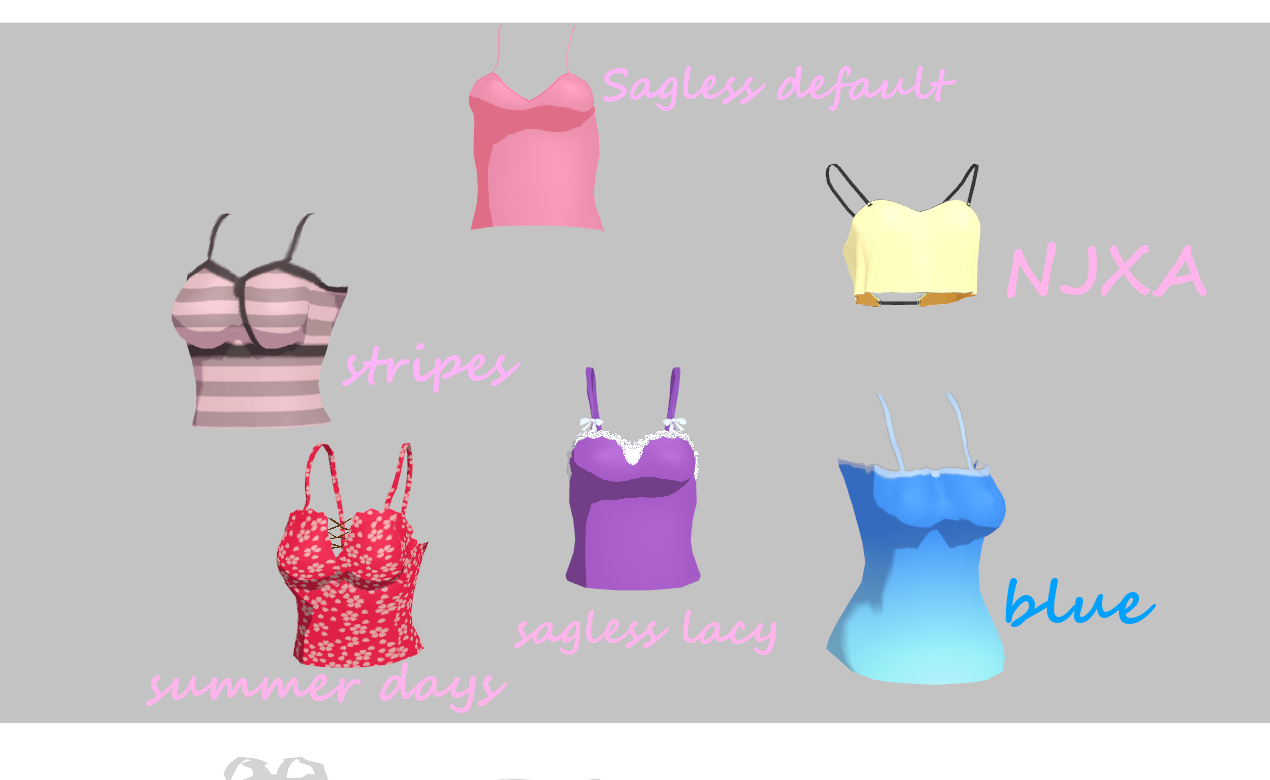 MMD Tanktop pack