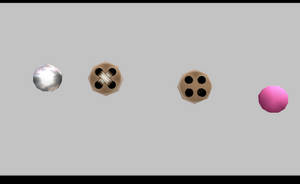 MMD Button add ons many styles .X file