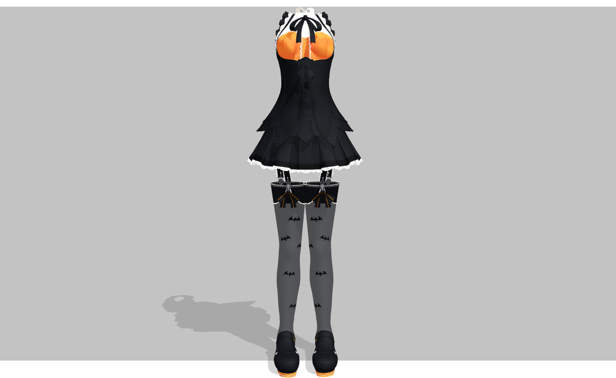 MMD Halloween Queen set