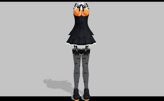 MMD Halloween Queen set