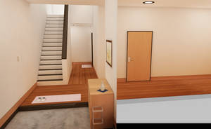 MMD HIGH QAULITY room with stairs