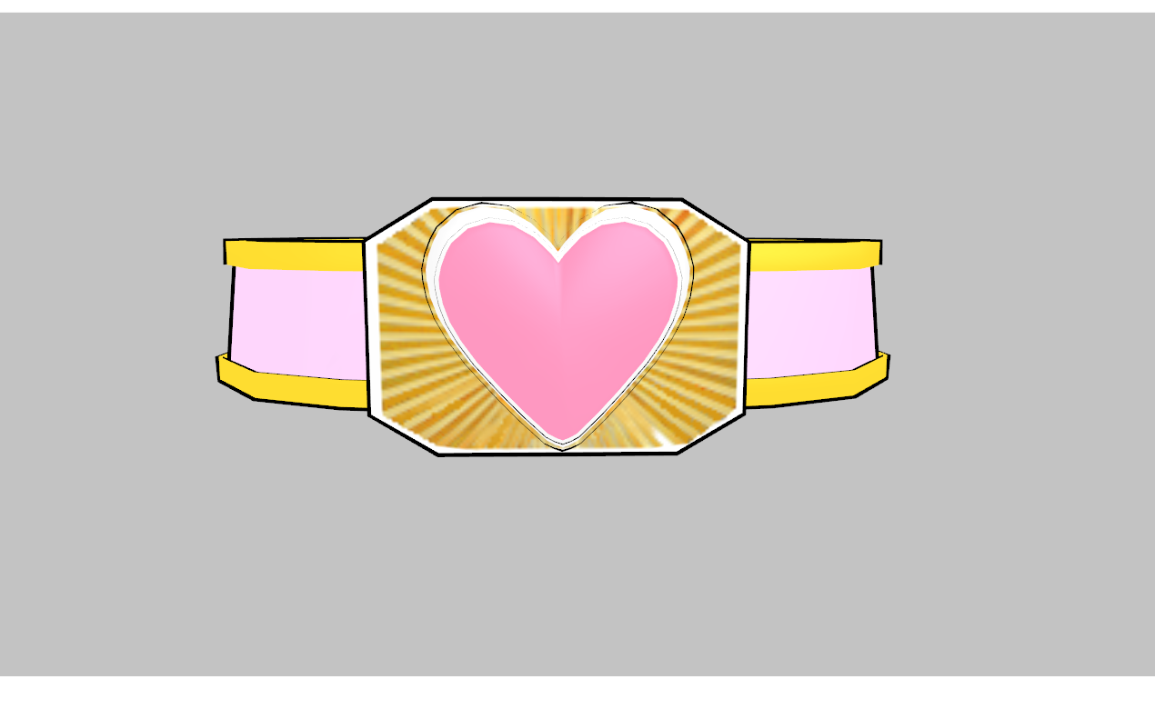 MMD Another Heart belt