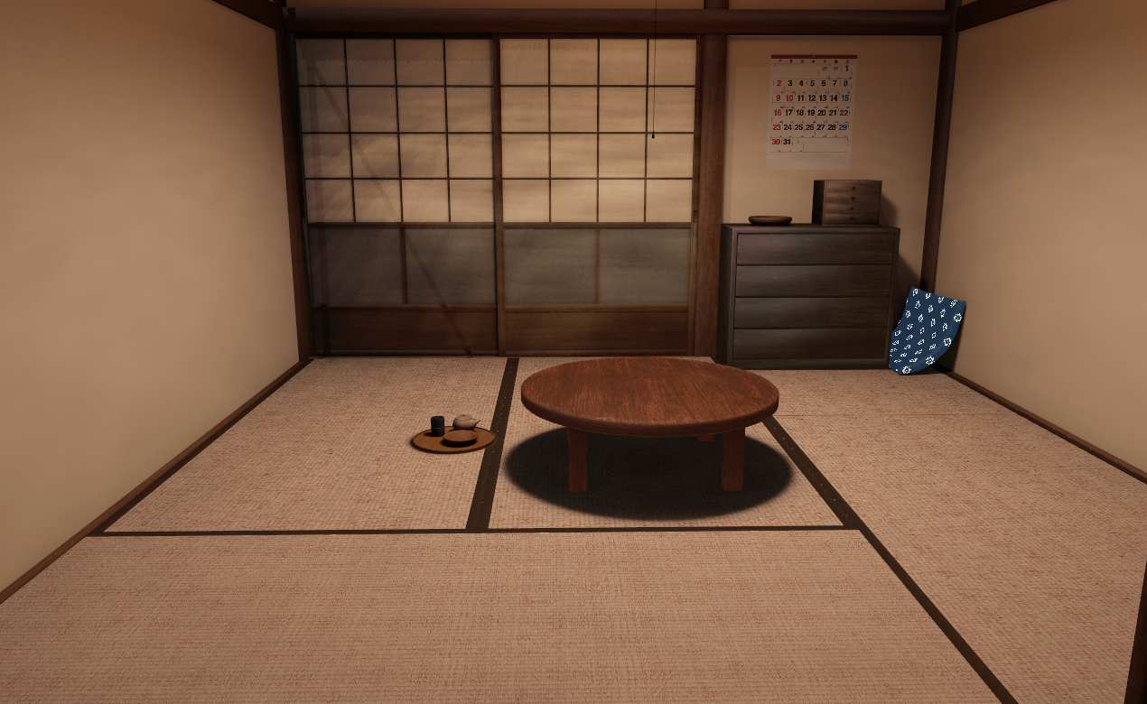 MMD HIGH QAULITY Japanese Sitting room