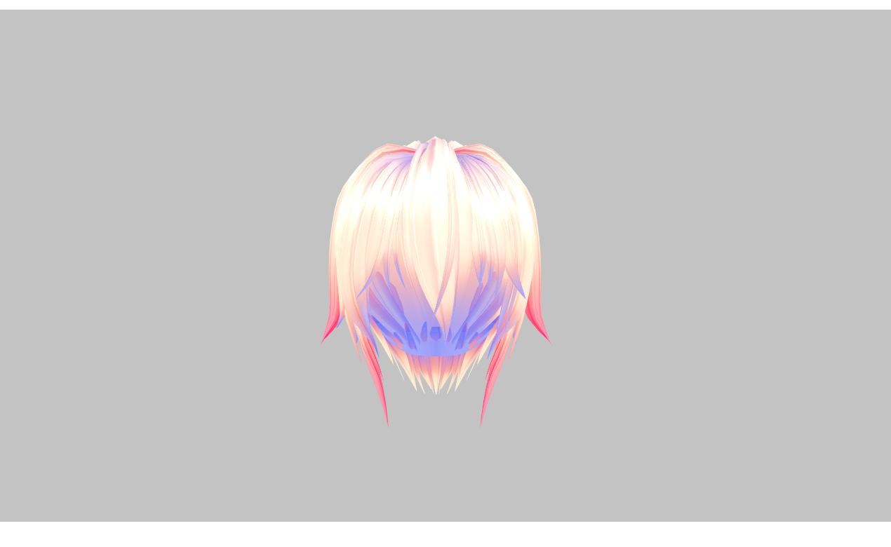 MMD Cute hair NJXA