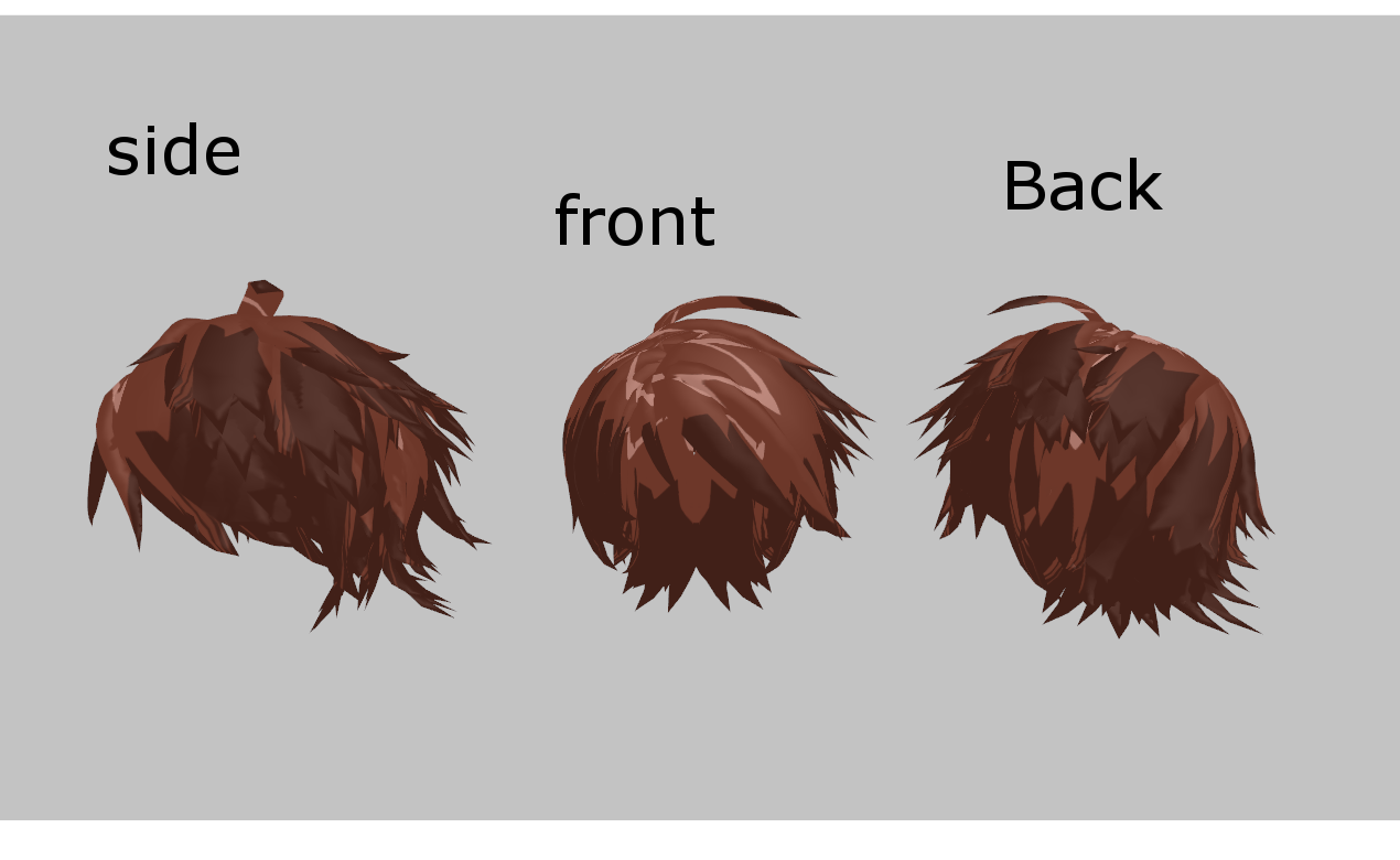 Japanese Anime Hairstyle PNG Transparent Images Free Download | Vector  Files | Pngtree