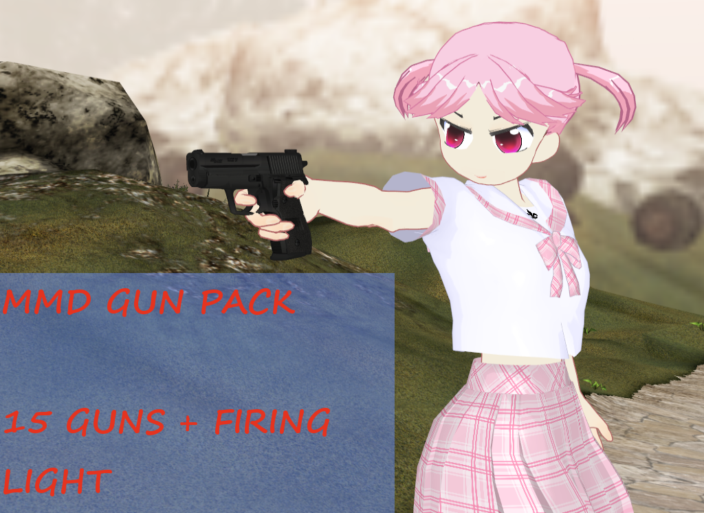 MMD Gun Pack -READ INFO-