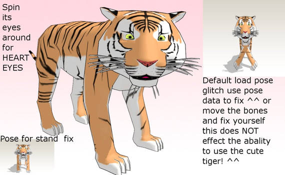 MMD Cute Tiger! -read info-