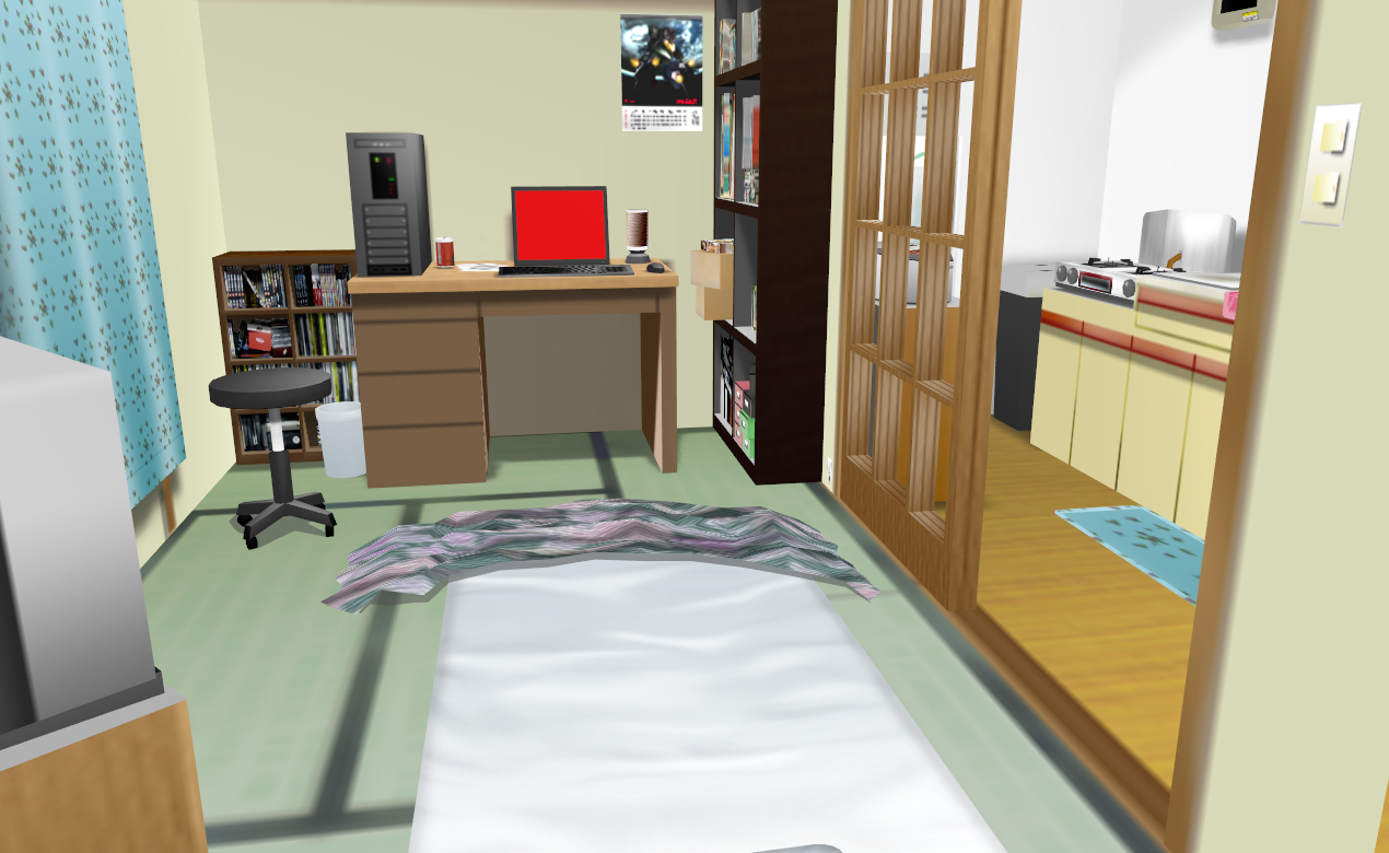 MMD Small Apartment room