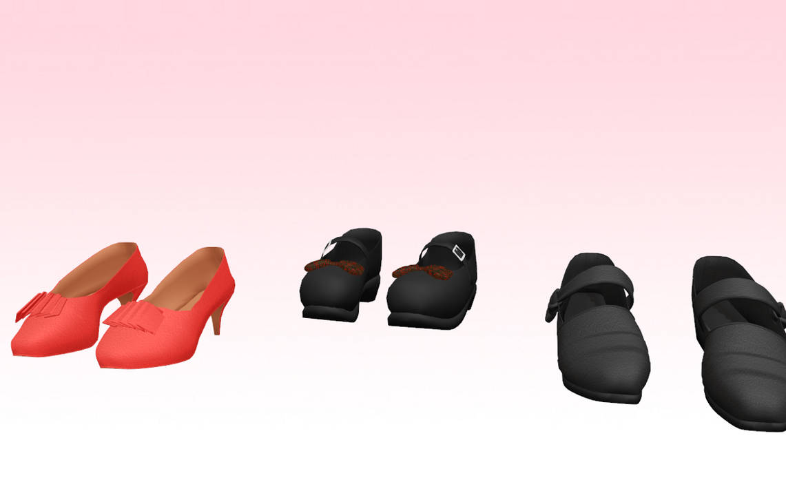 mmd shoes female