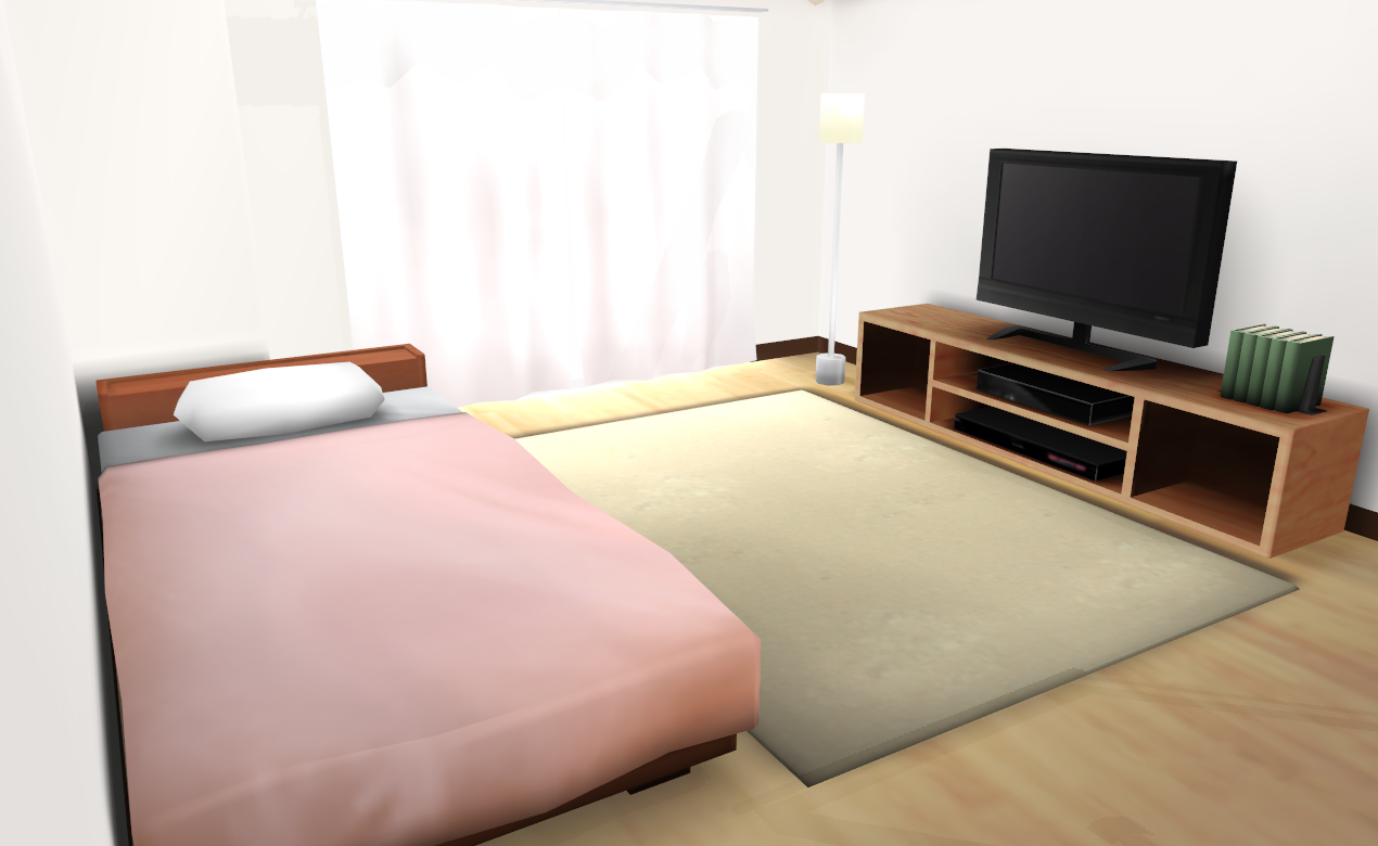 MMD HQ Bedroom