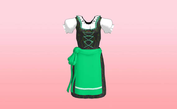 MMD Medieval inspired womens dress