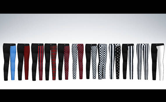 MMD Royal Bones Jeans Pack