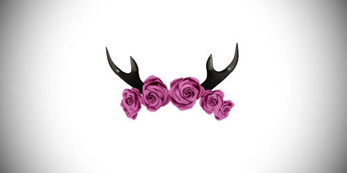 DEERest Deer Antler flower crown