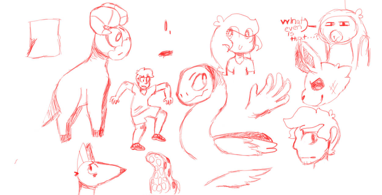 First Sketch with my tablet by brownstar10 on DeviantArt