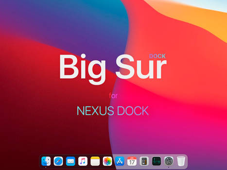 Big Sur Skin for Nexus Dock