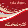 Illustrator - coke shapes