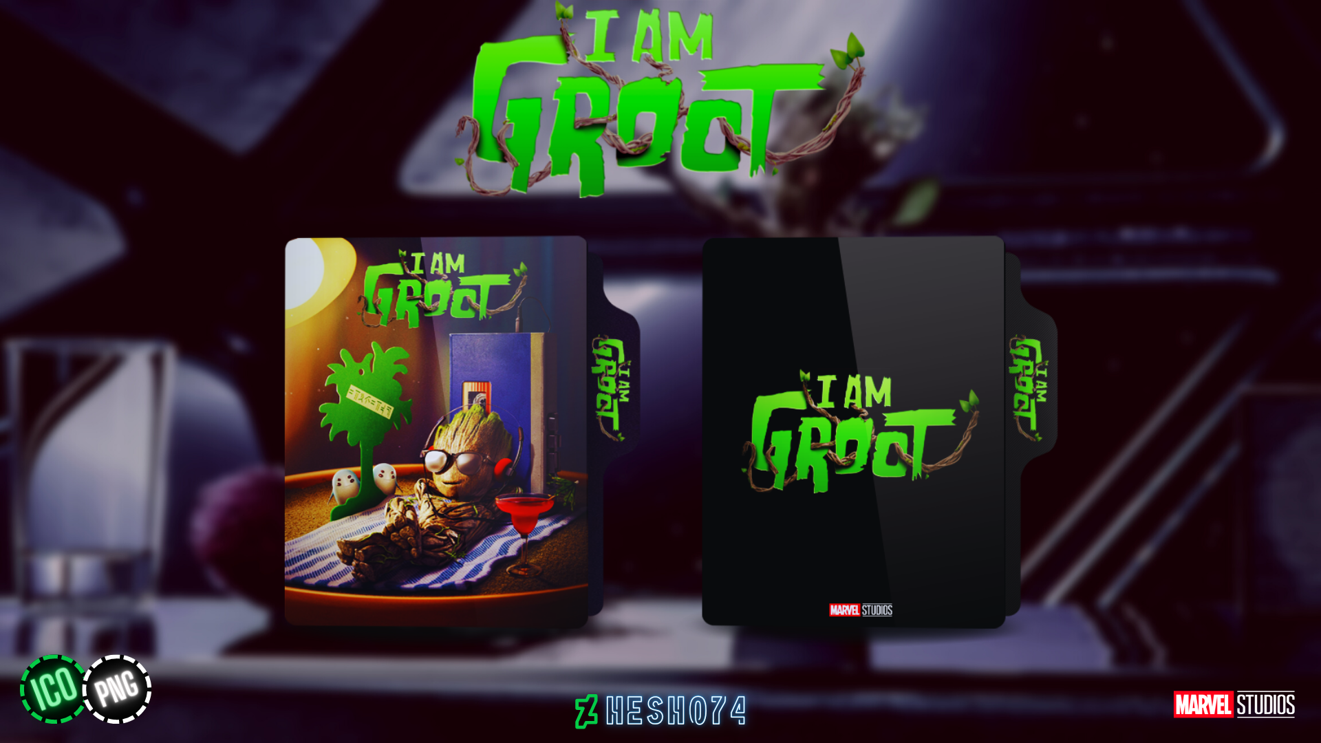 I Am Groot [Folder Icons] by Hesho74 on DeviantArt