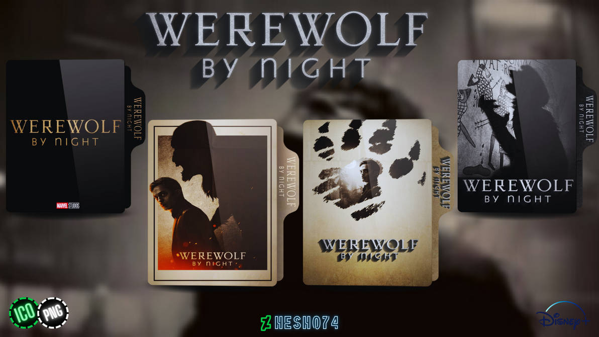 Werewolf By Night (2022) Folder Icon by Nandha602 on DeviantArt