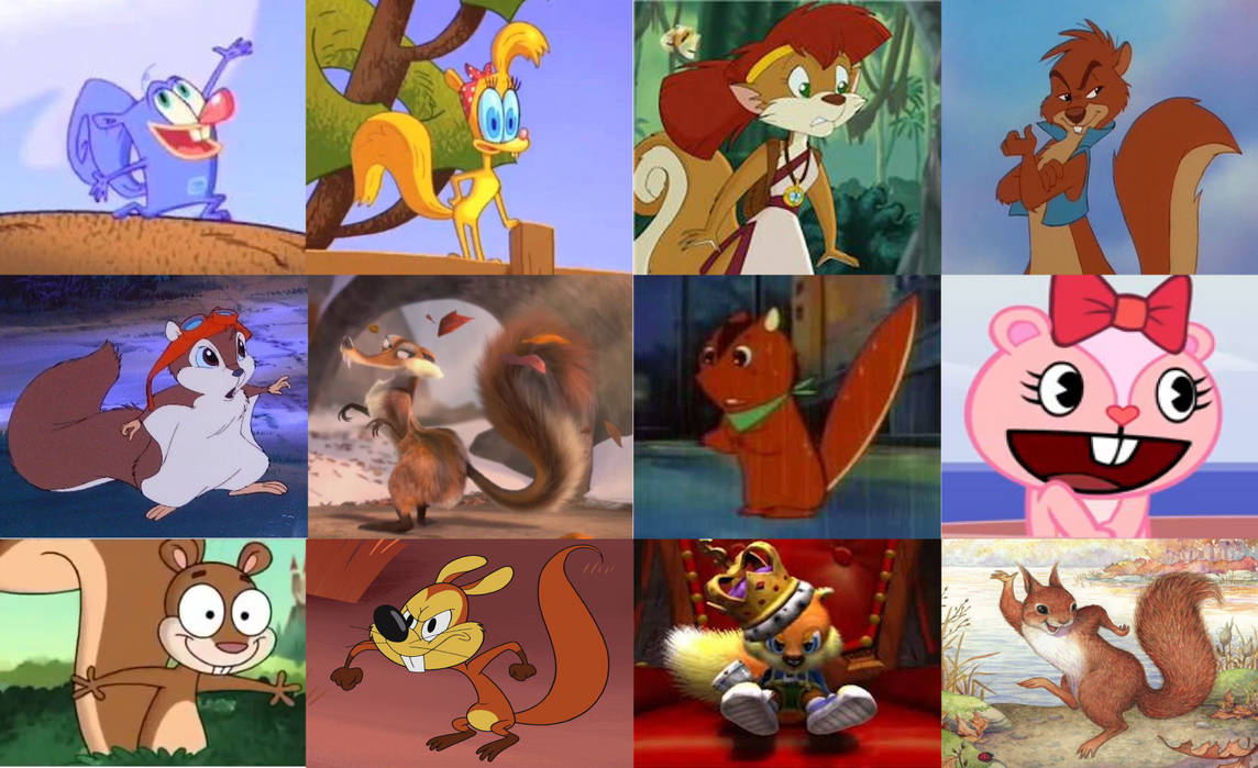 Squirrels and Chipmunks 4 by theacornbunch on DeviantArt