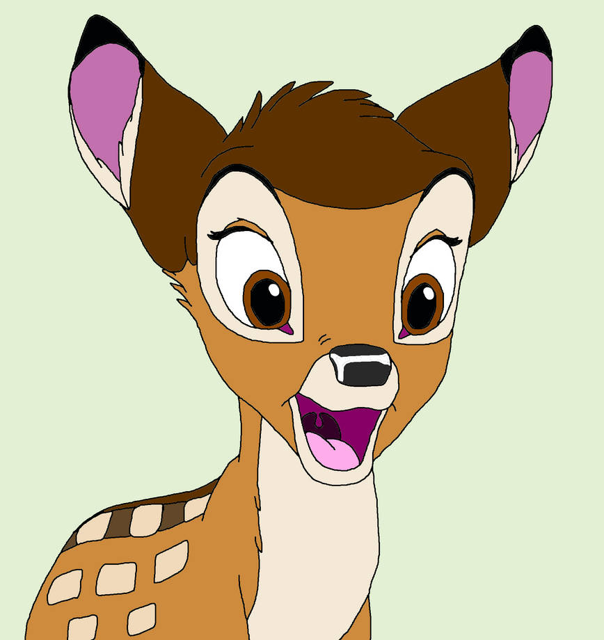 Bambi Joyful by the-acorn-bunch on DeviantArt
