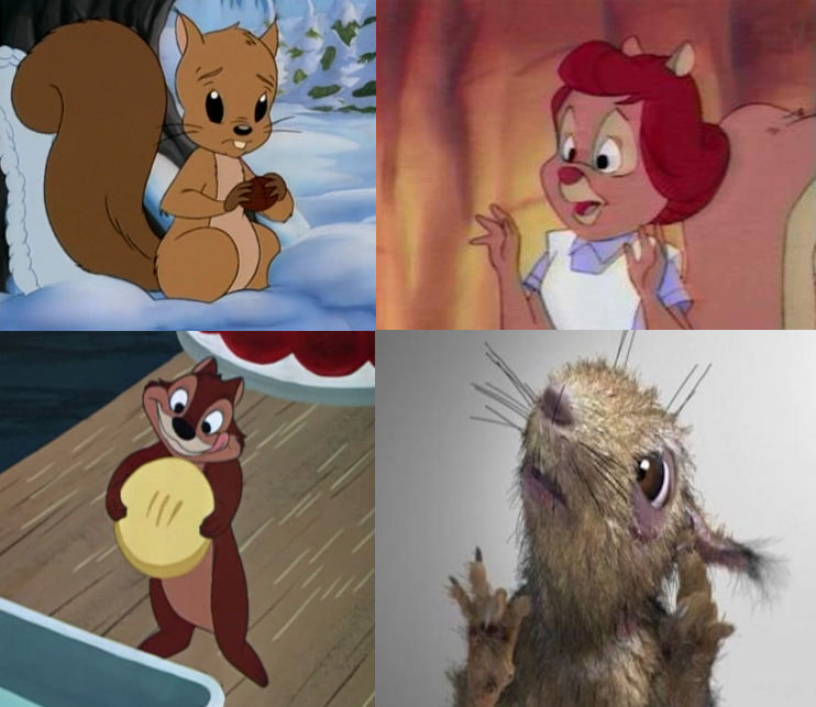 Squirrels and Chipmunks 9 by theacornbunch on DeviantArt