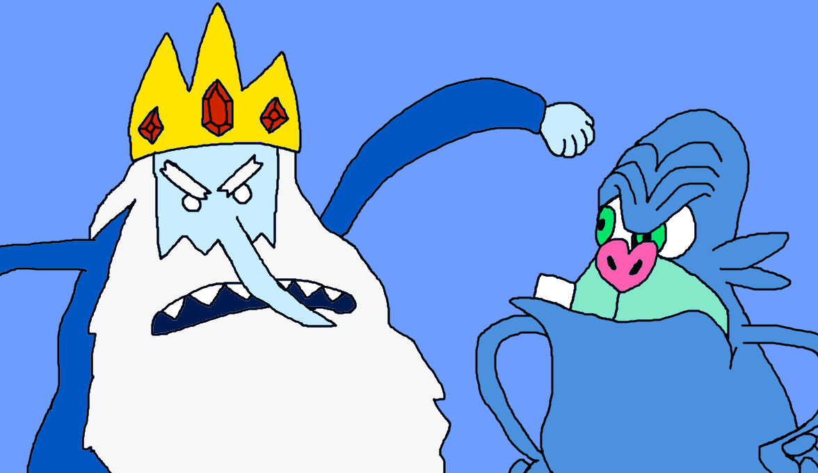 Gorgeous VS Ice King by the-acorn-bunch on DeviantArt