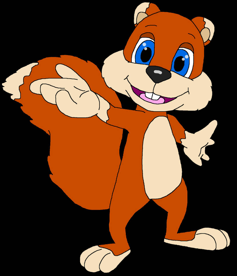 Conker the Squirrel natural vector by the-acorn-bunch on DeviantArt