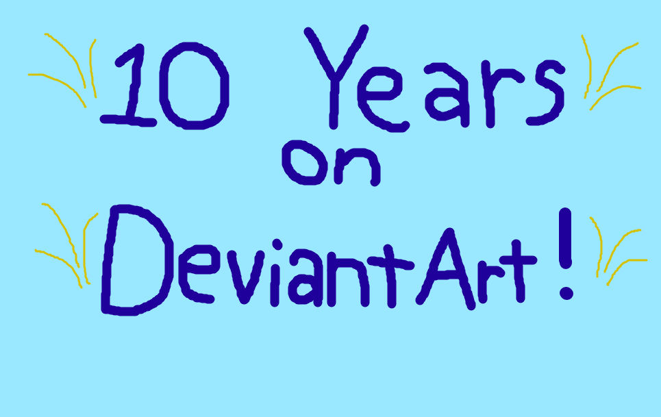 10 Years on DeviantArt! by the-acorn-bunch on DeviantArt