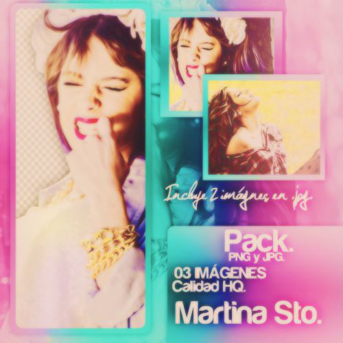 Pack de Martina Stoessel.