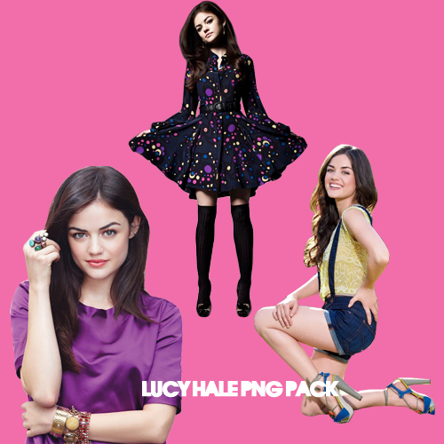 Lucy Hale 3 Png Pack