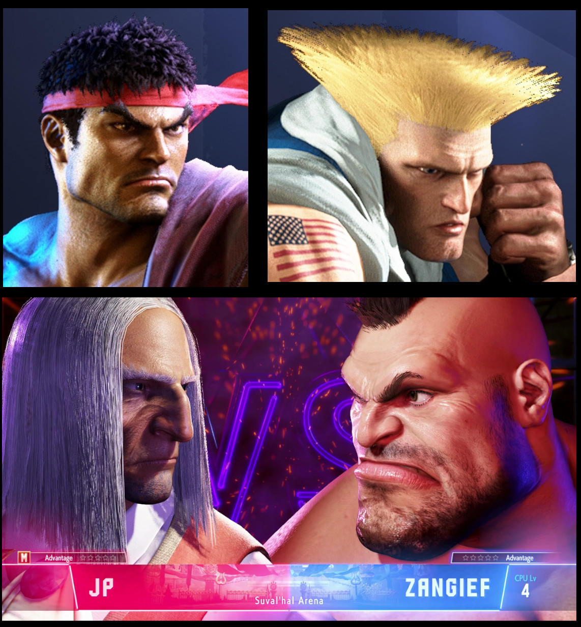 Street Fighter 6 - Ken & Blanka Game Face Features : r/StreetFighter