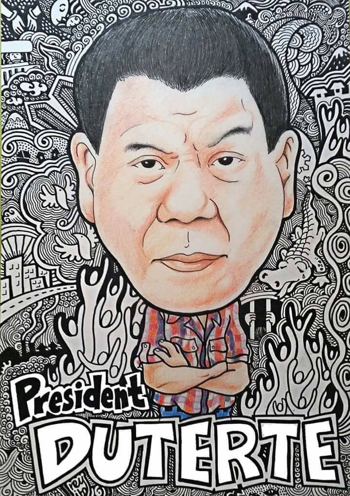 President Rodrigo Duterte By Reyibo On Deviantart