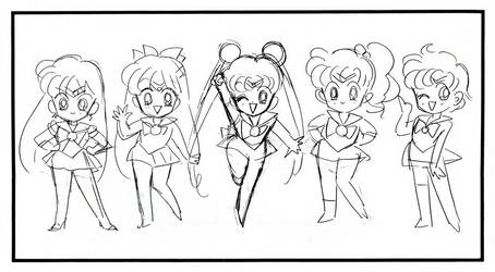 Chibi Inner Senshi (Bonus Materials)