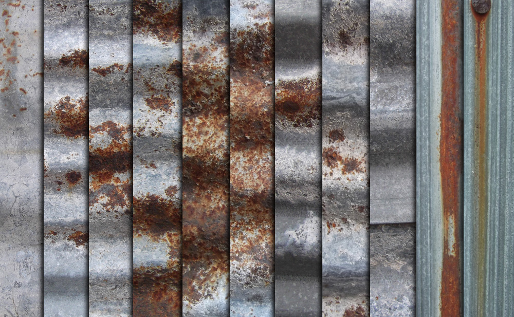 Rusty Tin Texture Pack